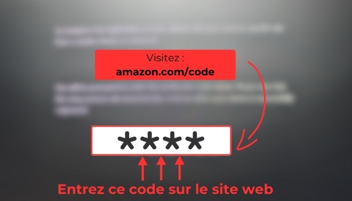 Entrez votre code de vérification.