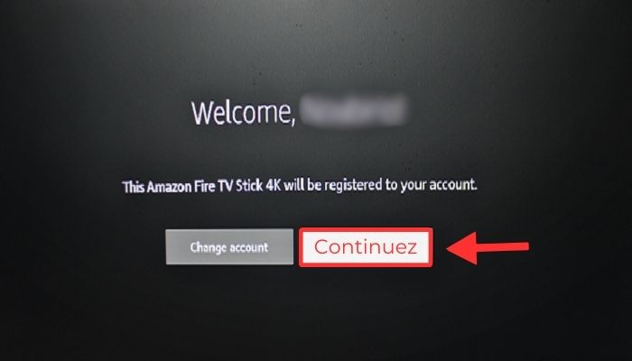 amazon fire tv stick 4k a été configuré 
