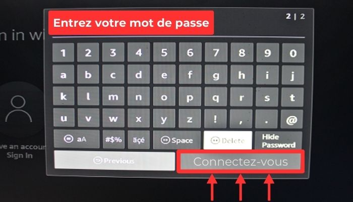  connectez-vous firestick