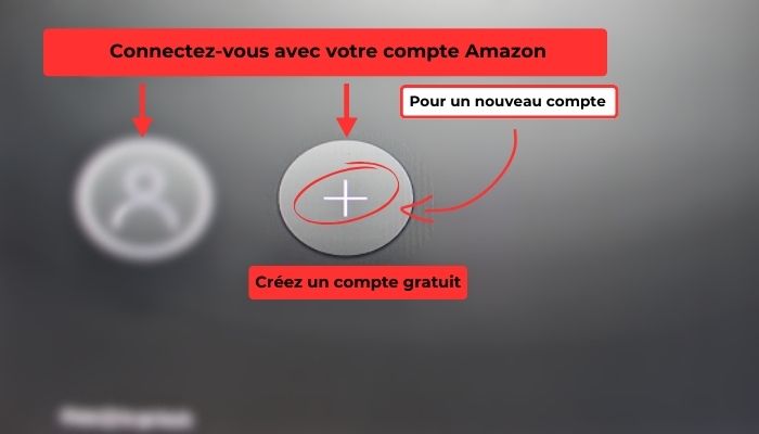 créer compte amazon pour firestick