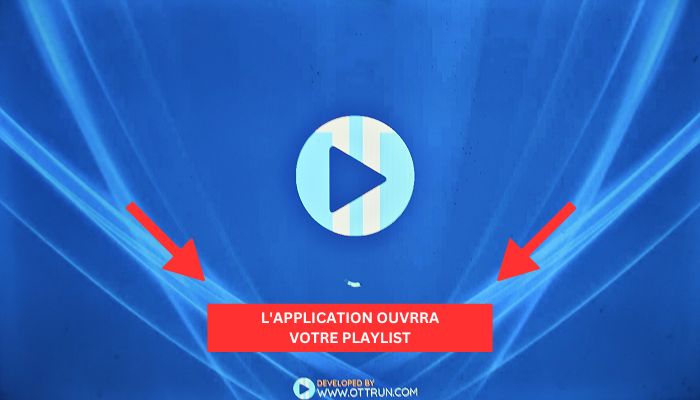 l'app ouvrra le playlist