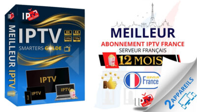 Abonnement IPTV 12 Mois Deux Appareils (Golde)