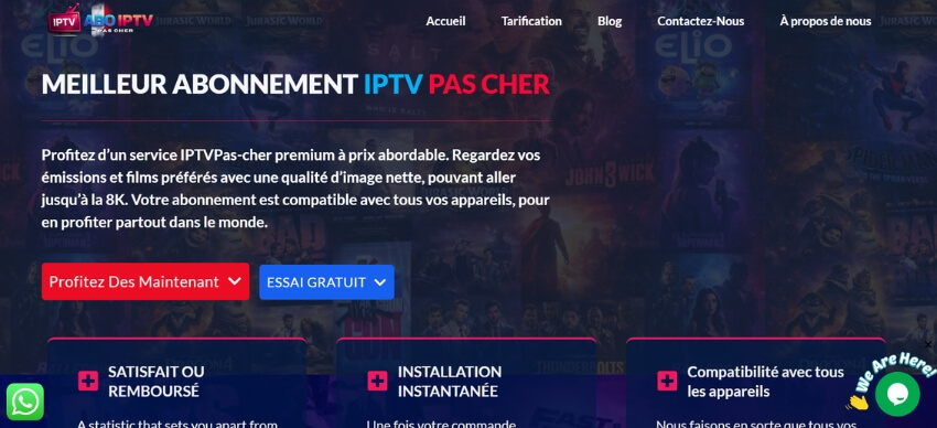 abo iptv pascher